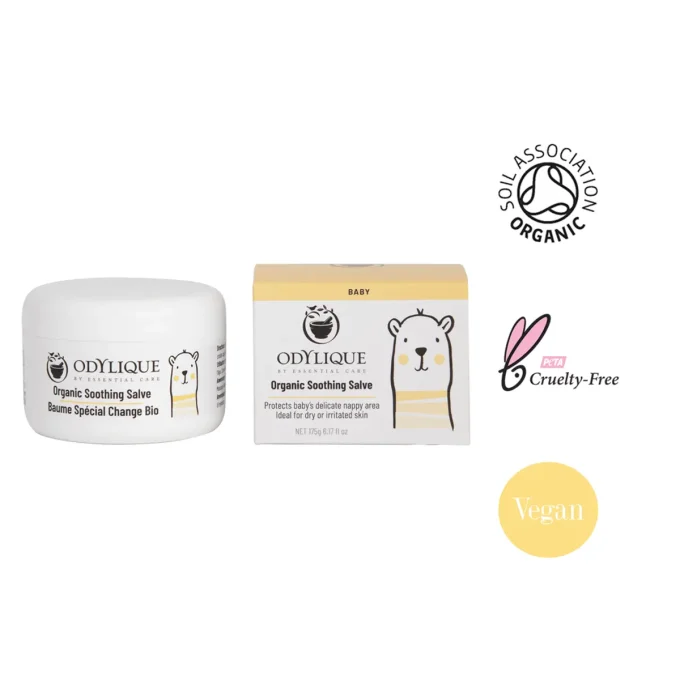 Baume Spécial Change Bébé Bio Odylique certifié Soil Association vegan cruelty-free