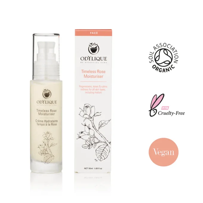 Crème Hydratante Tempo à la Rose Odylique 50ml – bio, vegan, cruelty-free