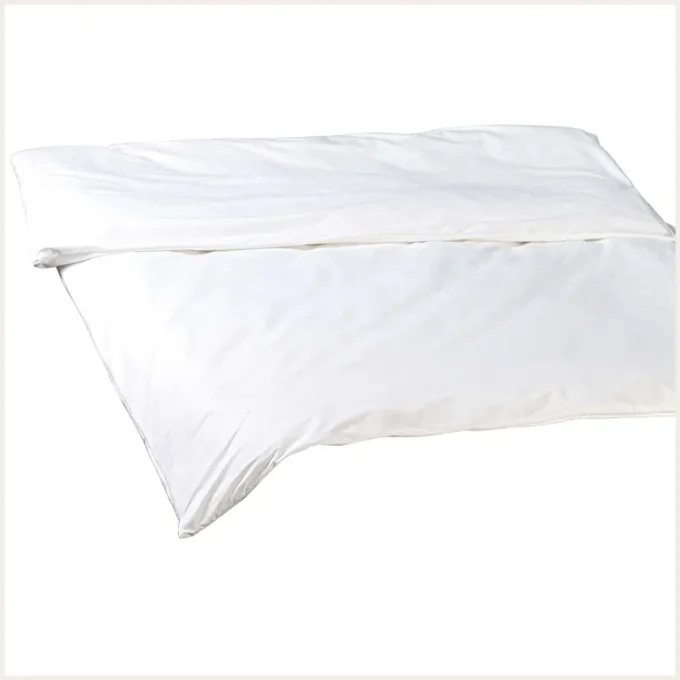 Housse anti-acariens couette Softsan® Extra Doux blanche, en microfibre Evolon®