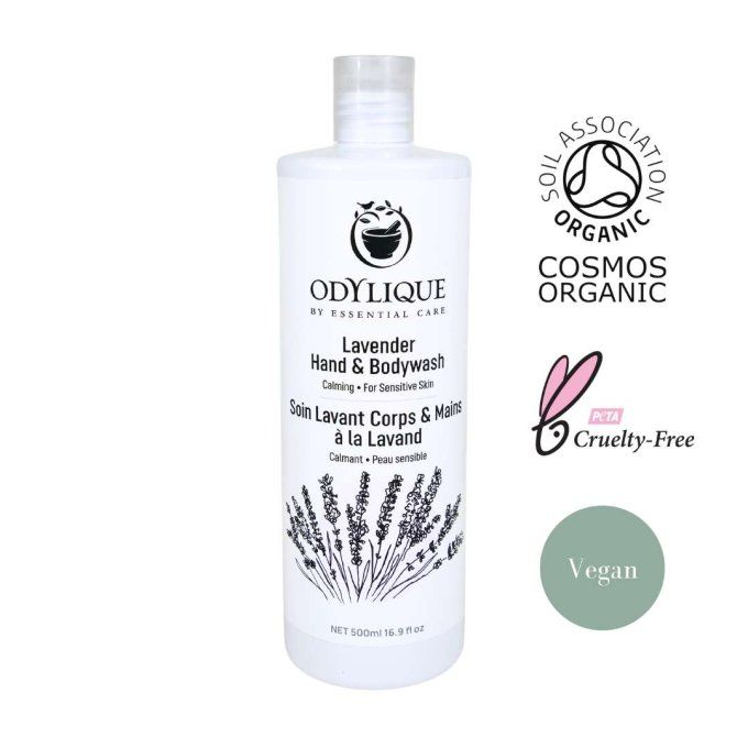 Gel Lavant Corps et Mains A La Lavande Odylique 500ml